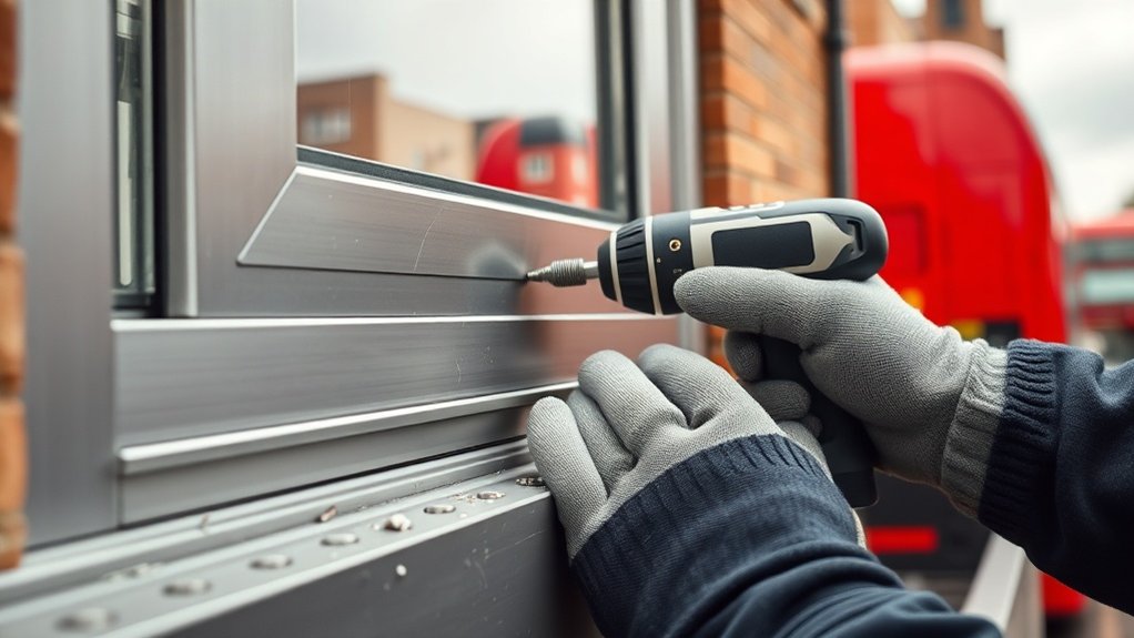 Aluminium Window Repair Bloomsbury