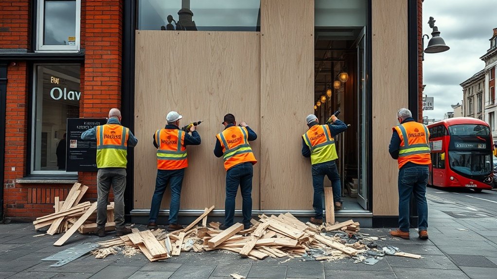 Boarding Up Security Bloomsbury