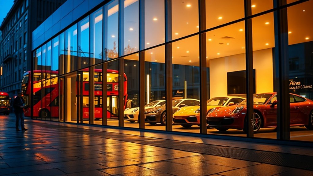 Car Showroom Glazing Bloomsbury