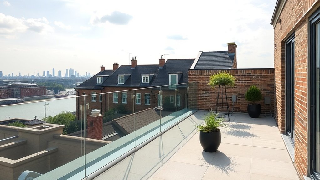 Frameless Glass Balustrades Bloomsbury