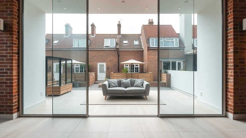Frameless Glass Doors Bloomsbury