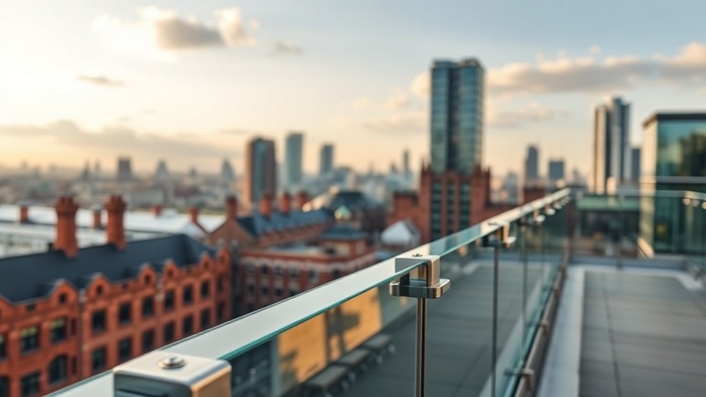 Glass Balustrades Tavistock Square