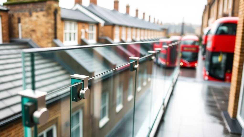 Glass Railing Installation Bloomsbury