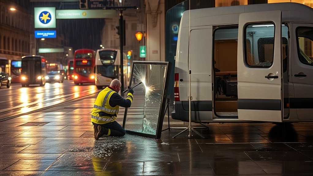 Out of Hours Glazier Bloomsbury