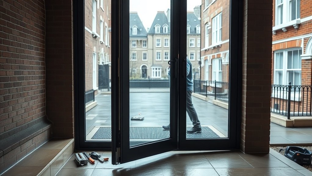 Pivot Door Installation Bloomsbury