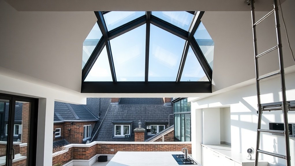 Roof Lantern Installation Bloomsbury