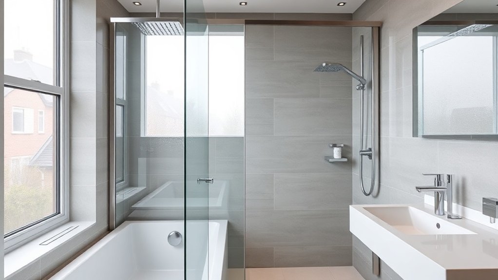 Semi-Frameless Shower Screens Bloomsbury