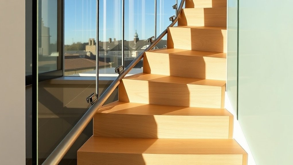 Staircase Glass Panels Bloomsbury